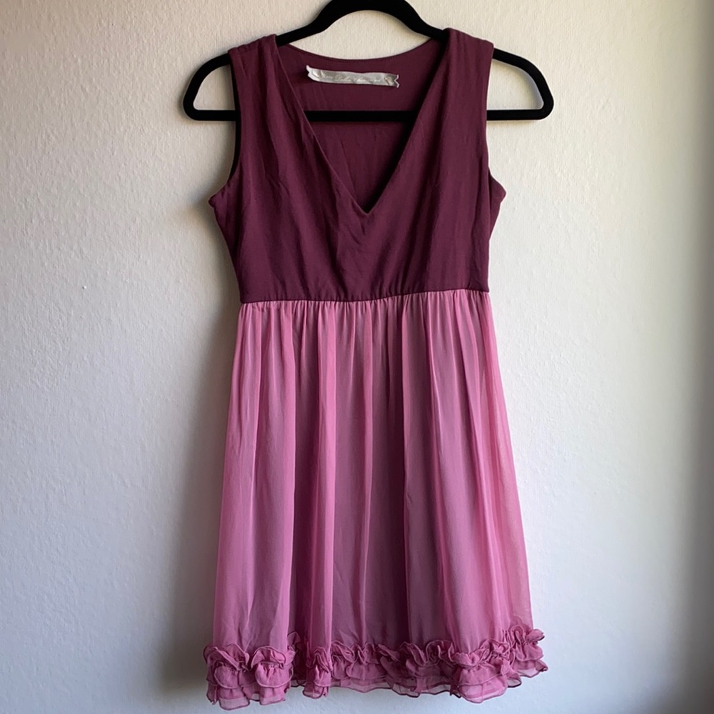 Dallin Chase dress in Mauve. Size small